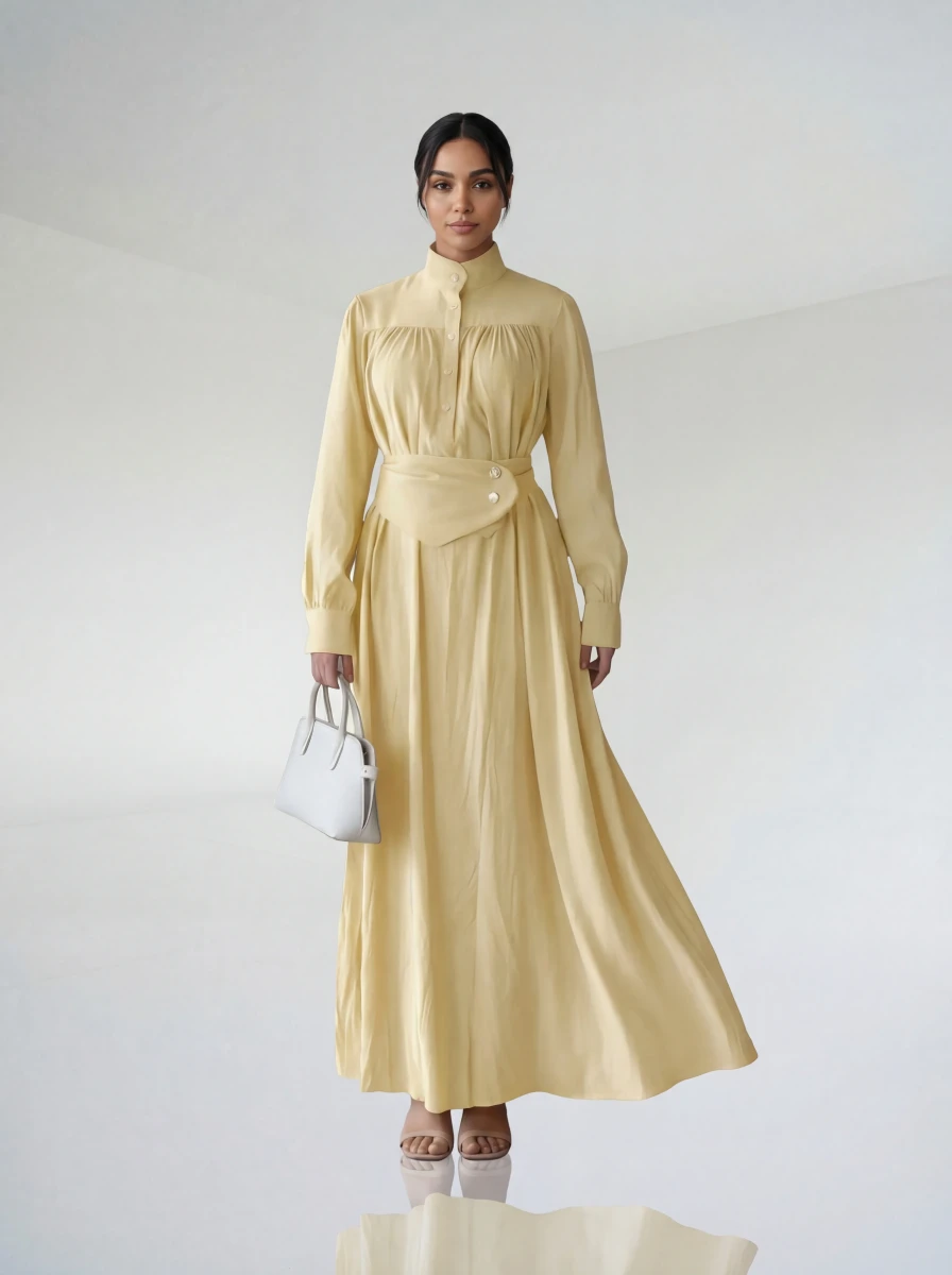 فستان ليمون إيليجانت