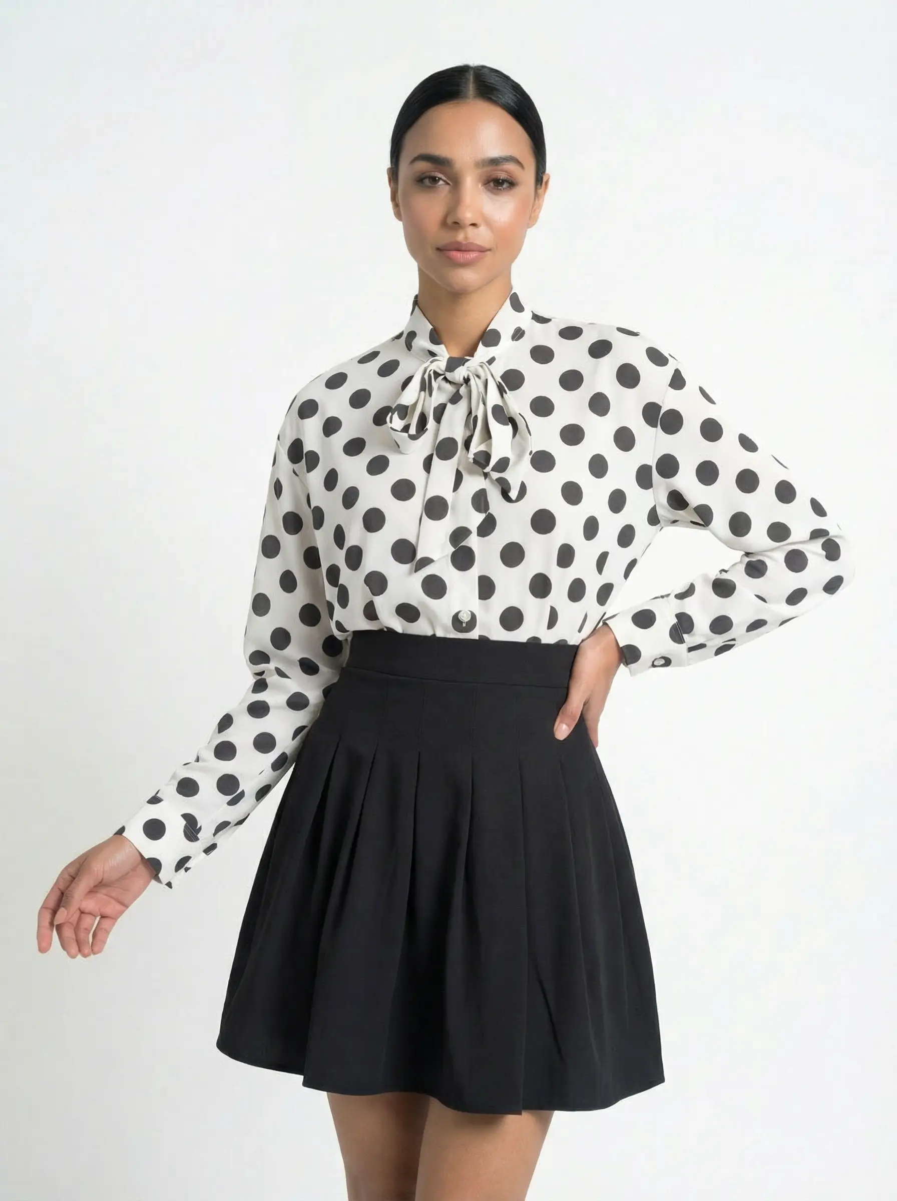 تنورة بلاك بليتد