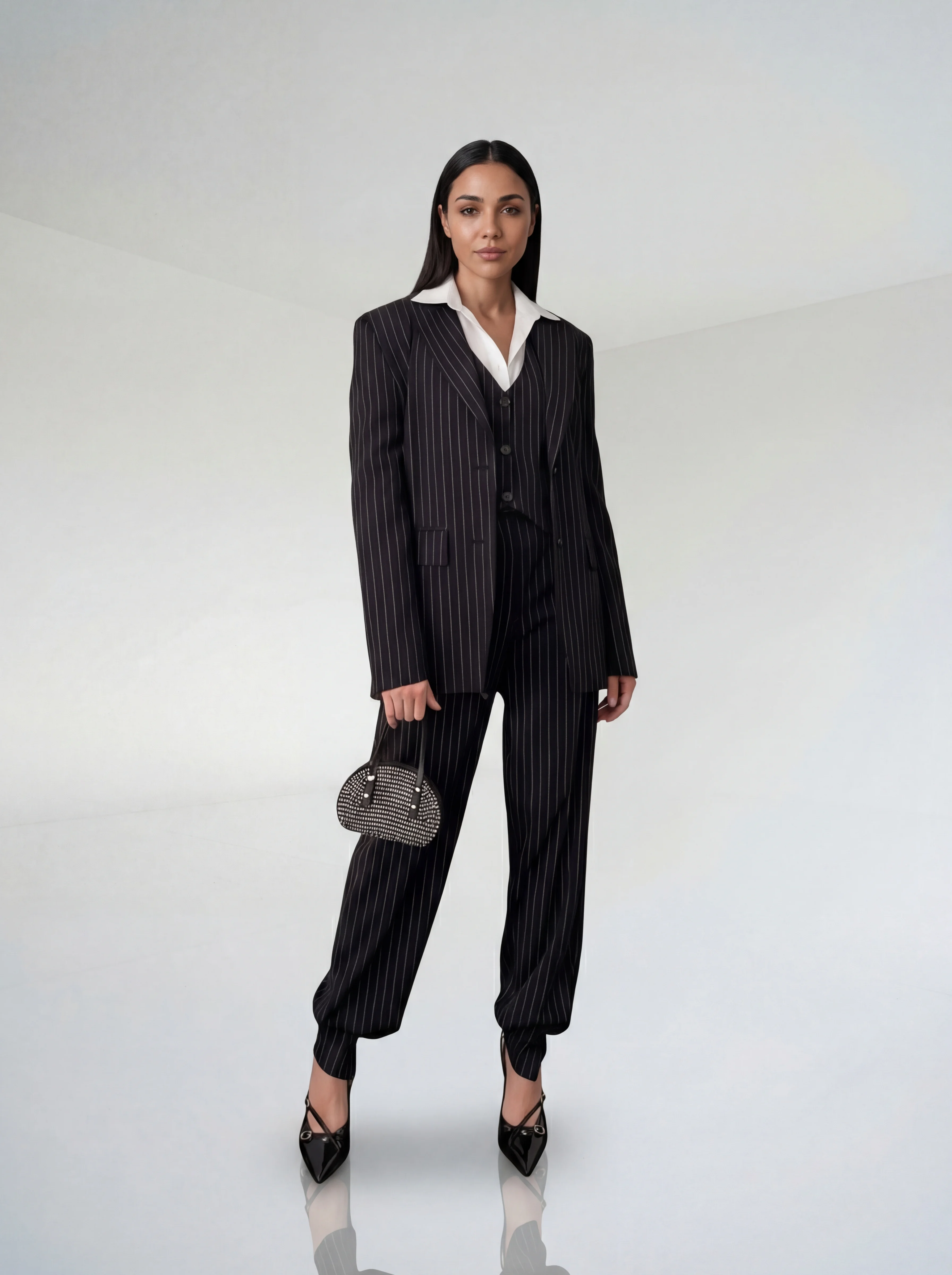 طقم مخطط راقي