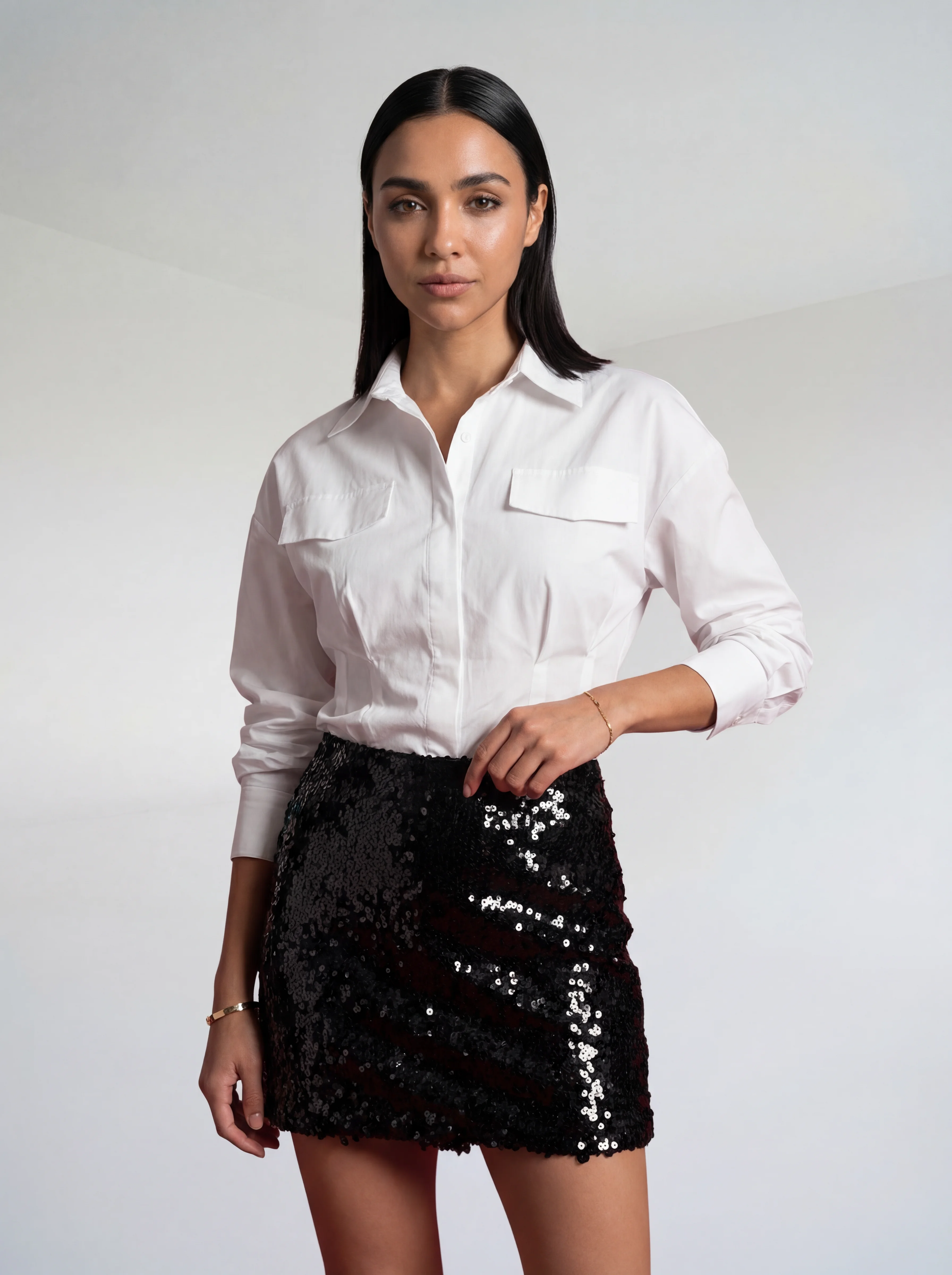 قميص كلاسيك وايت