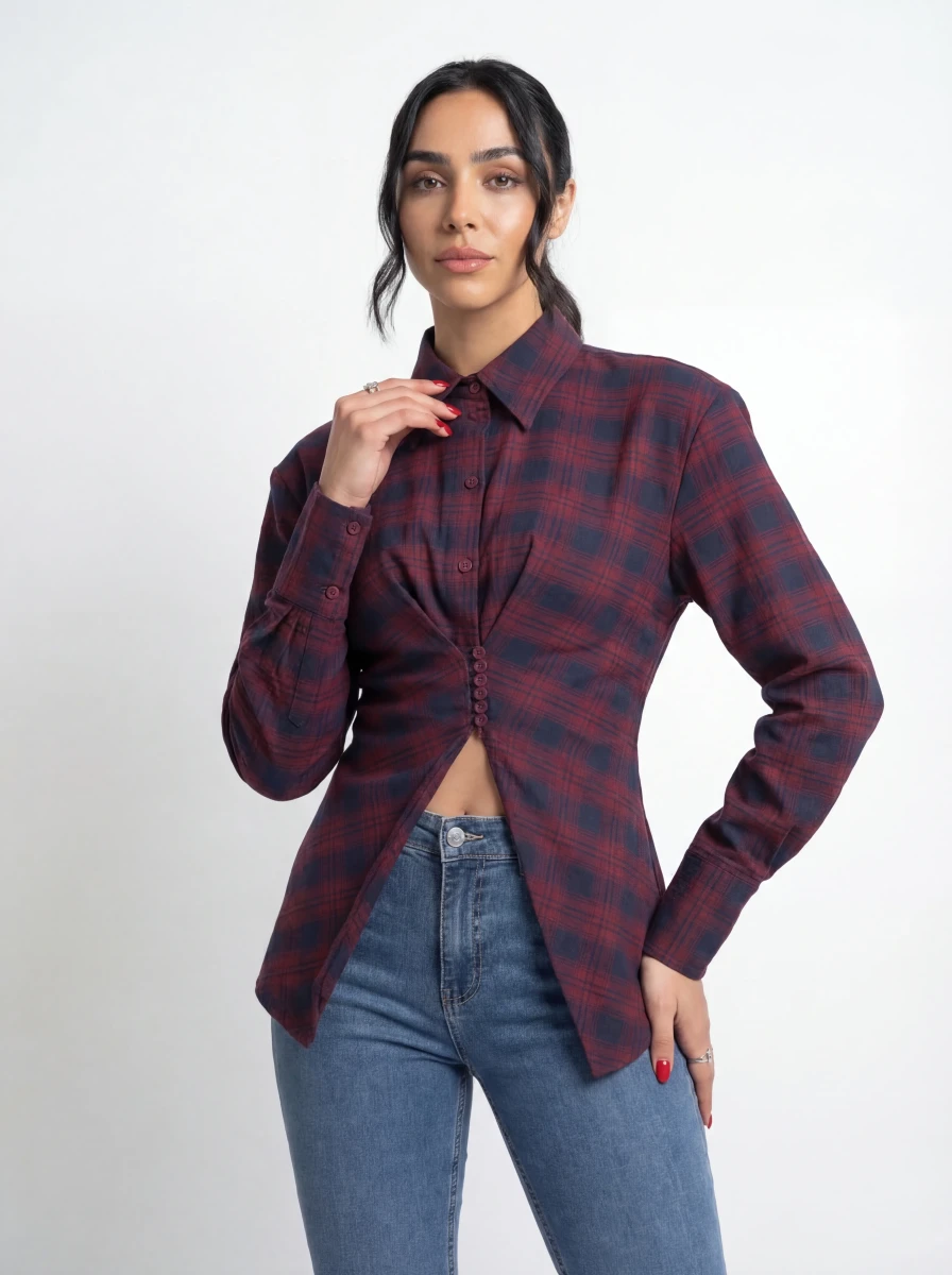 جينز فلير أزرق